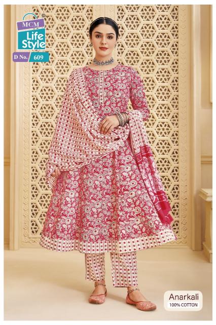MCM Anarkali Vol-6 – Anarkali Style Kurti With Pant Dupatta - Wholesale Catalog