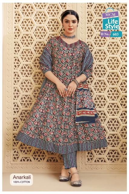 MCM Anarkali Vol-6 – Anarkali Style Kurti With Pant Dupatta - Wholesale Catalog