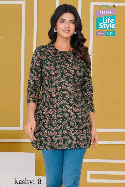 MCM Kashvi Vol-8 – Short Tops - Wholesale Catalog