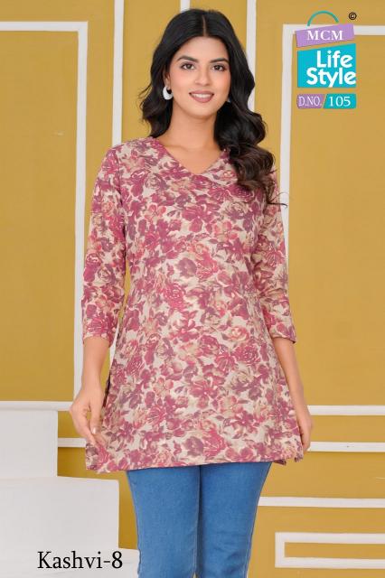 MCM Kashvi Vol-8 – Short Tops - Wholesale Catalog
