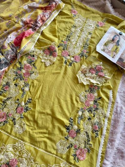 Mehboob Tex 1587 E And F Catalog Chiffon Dupatta pakistani salwar suit for wedding