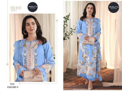 Mehboob Tex 1587 E And F Catalog Chiffon Dupatta pakistani salwar suit for wedding