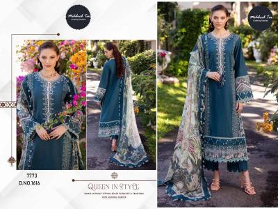 Mehboob Tex 1616 Catalog Cotton Dupatta pakistani cotton suits uk