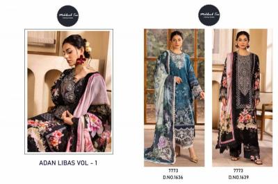 Mehboob Tex 1636 And 1639 Chiffon Dupatta catalog best pakistani suits in india