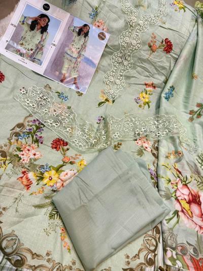 Mehboob Tex 1653 A And B catalog Chiffon Dupatta pakistani suit in select citywalk