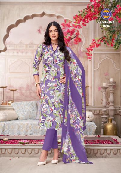 Mfc Pashmina Vol-19 – Dress Material - Wholesale Catalog