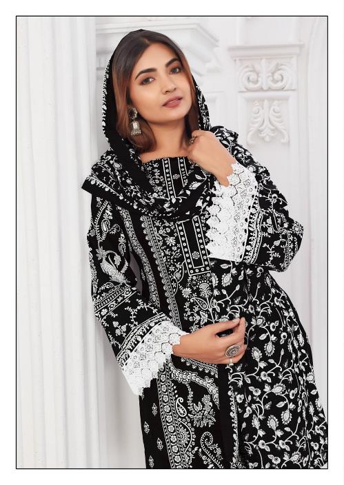 Mishri Black & White Vol-8 – Dress Material - Wholesale Catalog