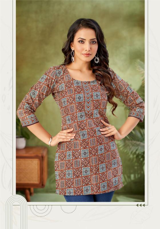 Miss World Khushi Vol-2 – Short Tops - Wholesale Catalog