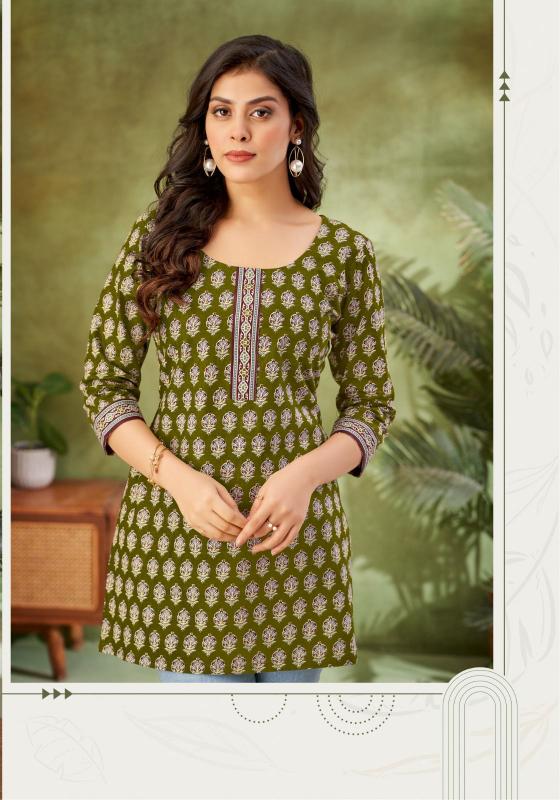 Miss World Khushi Vol-2 – Short Tops - Wholesale Catalog