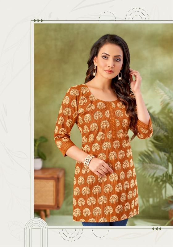 Miss World Khushi Vol-2 – Short Tops - Wholesale Catalog