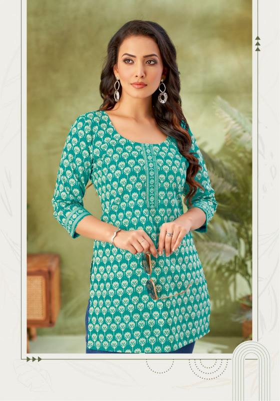 Miss World Khushi Vol-2 – Short Tops - Wholesale Catalog