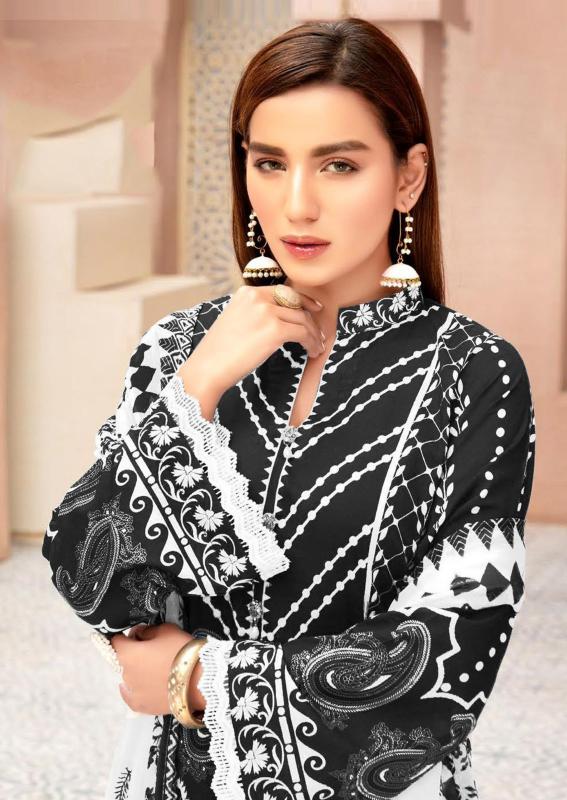 Miss World Mehnoor Vol-01 - Karachi Dress Material - Wholesale Catalog