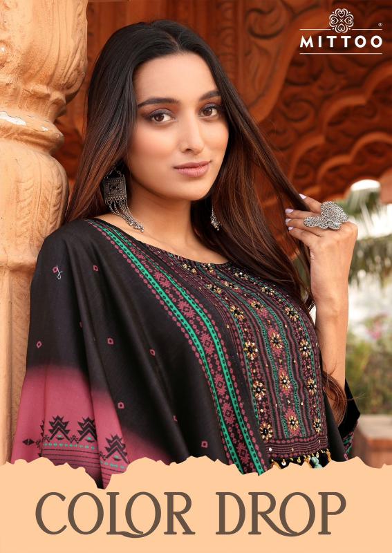 Mittoo Colordrop Catalog jaipuri kurti wholesale manufacturer