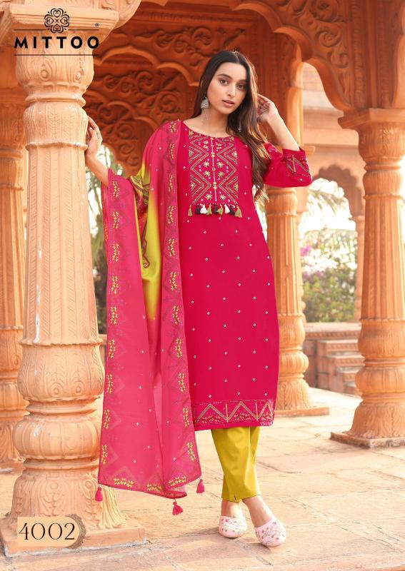Mittoo Colordrop Catalog jaipuri kurti wholesale manufacturer