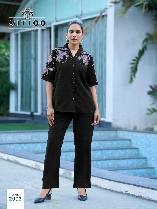 Mittoo Daizy Catalog viscose imported co ord set