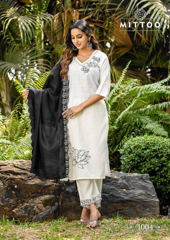 Mittoo Elite Catalog chanderi kurtis online india