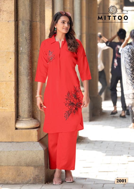 Mittoo Eshani Catalog modest co ord set women
