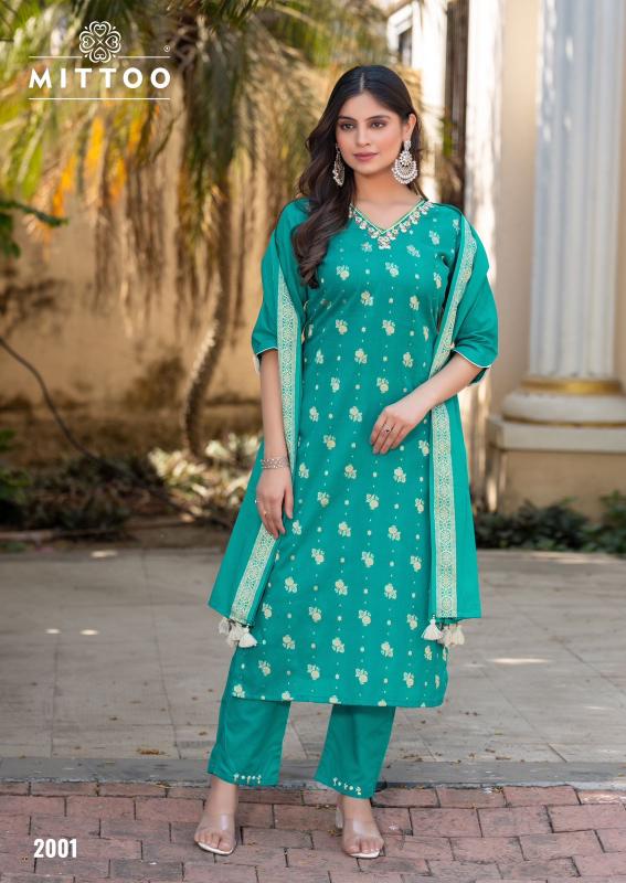 Mittoo Hansika Catalog indian kurti sets online