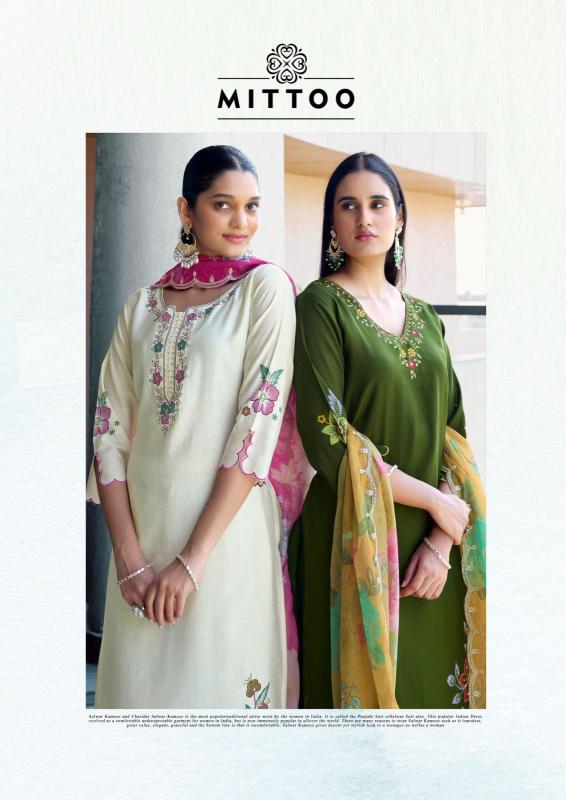 Mittoo Shreelekha catalog indigo kurtis online india