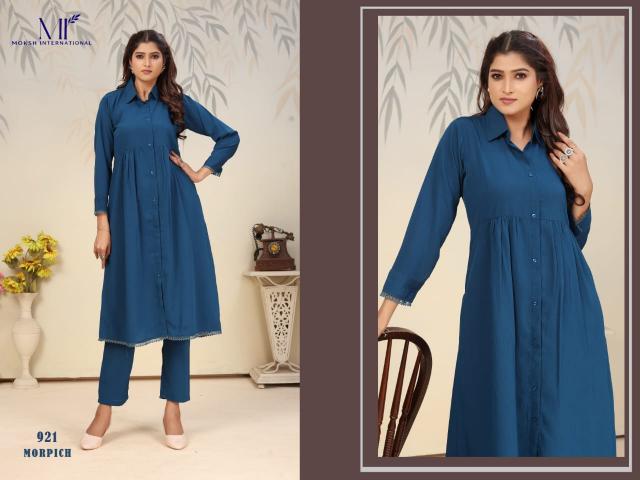 Moksh International Ice Vol 1 catalog blue kurti online india