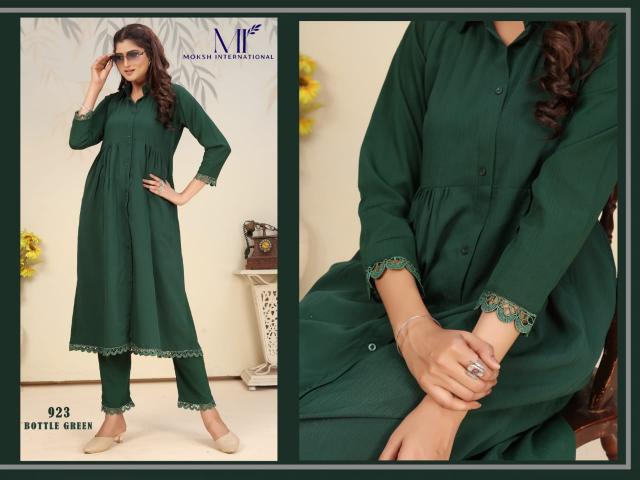 Moksh International Ice Vol 1 catalog blue kurti online india