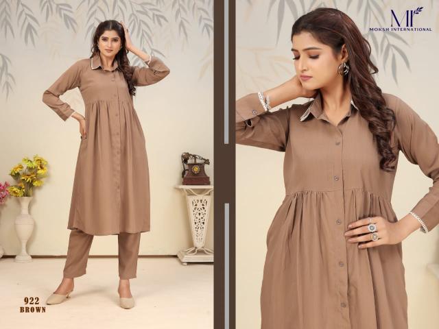 Moksh International Ice Vol 1 catalog blue kurti online india