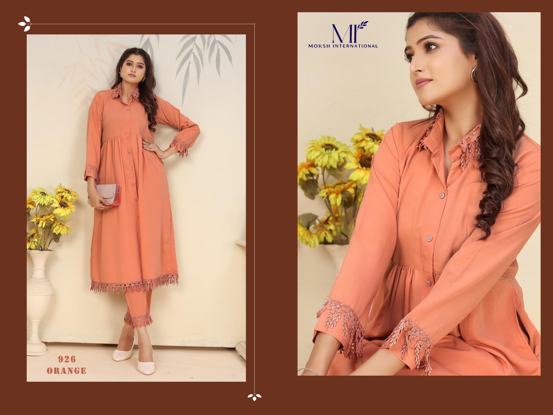 Moksh International Ice Vol 2 catalog modest co ord sets for women