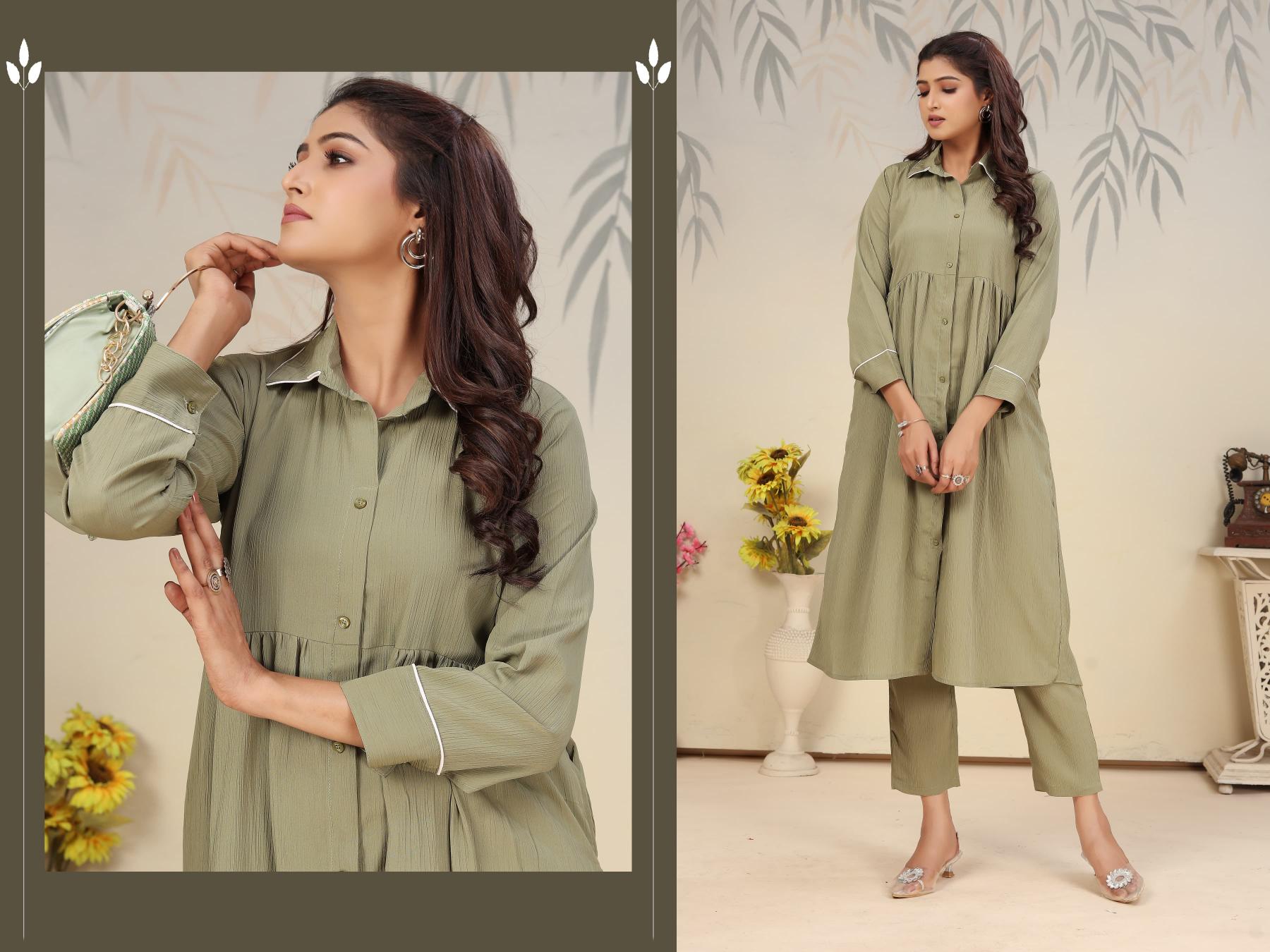 Moksh International Ice Vol 2 catalog modest co ord sets for women