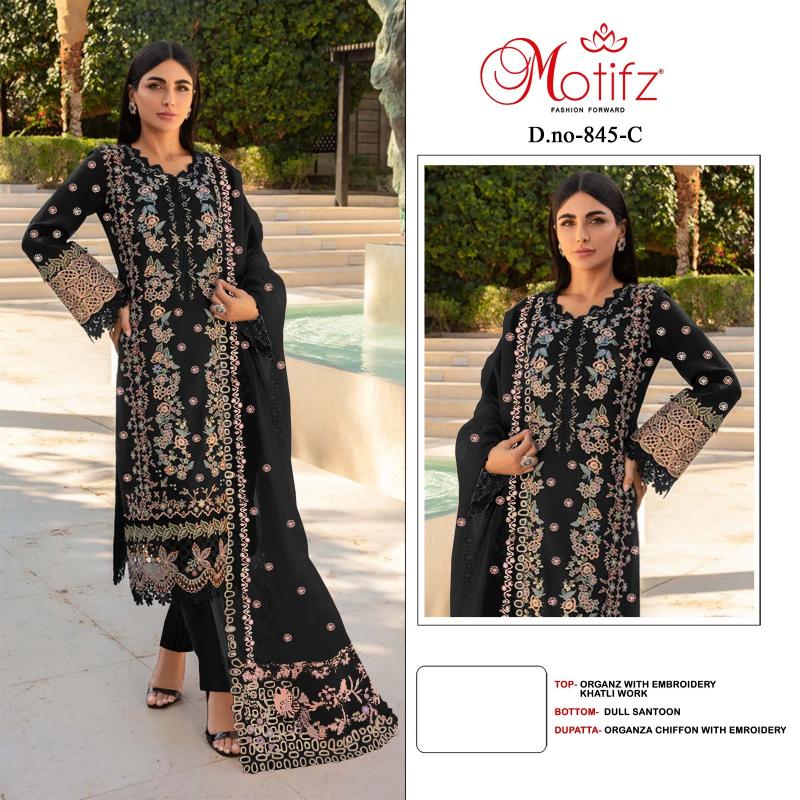 Motifz 845 ABCD Catalog pakistani girl in suit