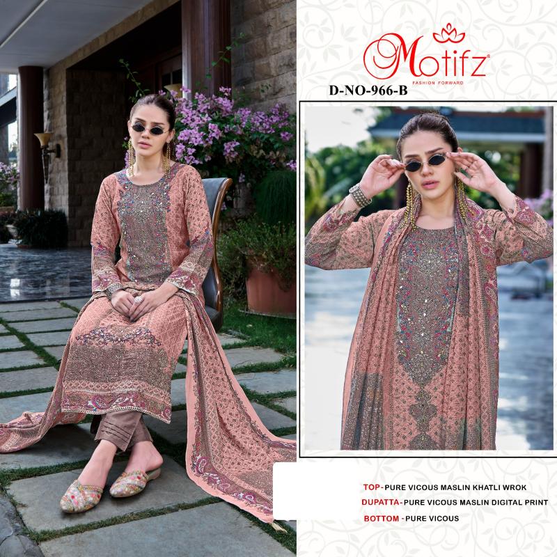 Motifz 966 Catalog wholesale market for pakistani suits in hyderabad