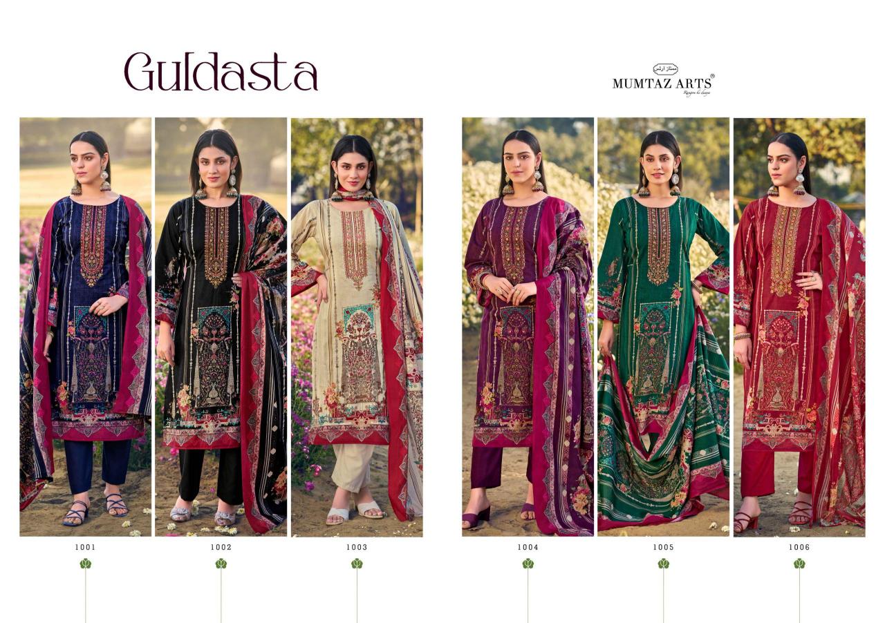 Mumtaz Arts Guldasta catalog wholesale dress material in nashik