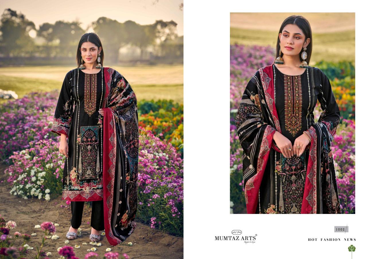 Mumtaz Arts Guldasta catalog wholesale dress material in nashik