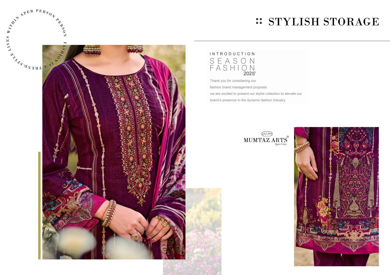 Mumtaz Arts Guldasta catalog wholesale dress material in nashik