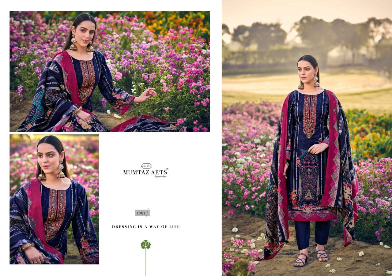 Mumtaz Arts Guldasta catalog wholesale dress material in nashik