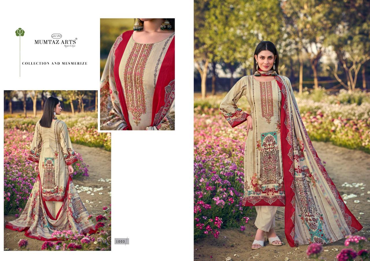 Mumtaz Arts Guldasta catalog wholesale dress material in nashik