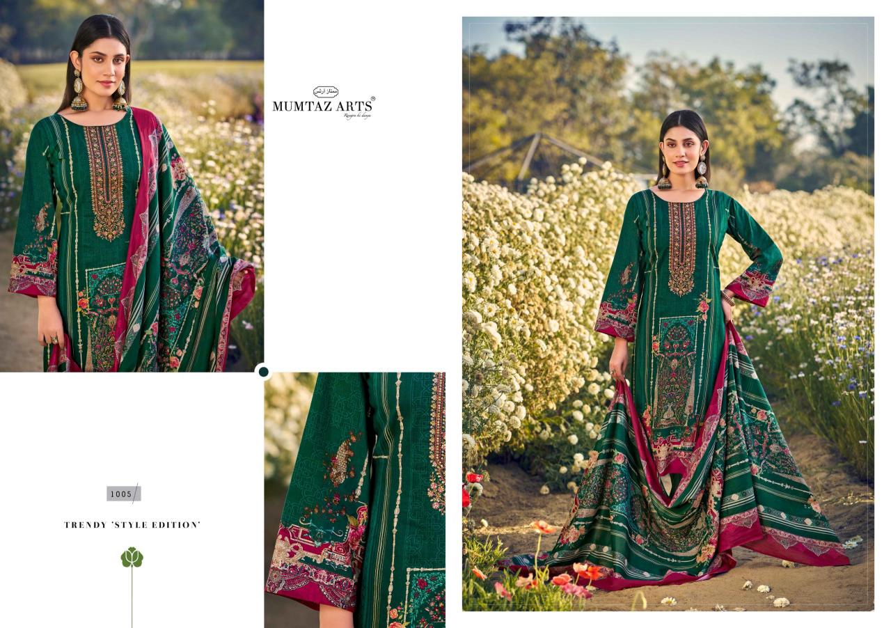 Mumtaz Arts Guldasta catalog wholesale dress material in nashik