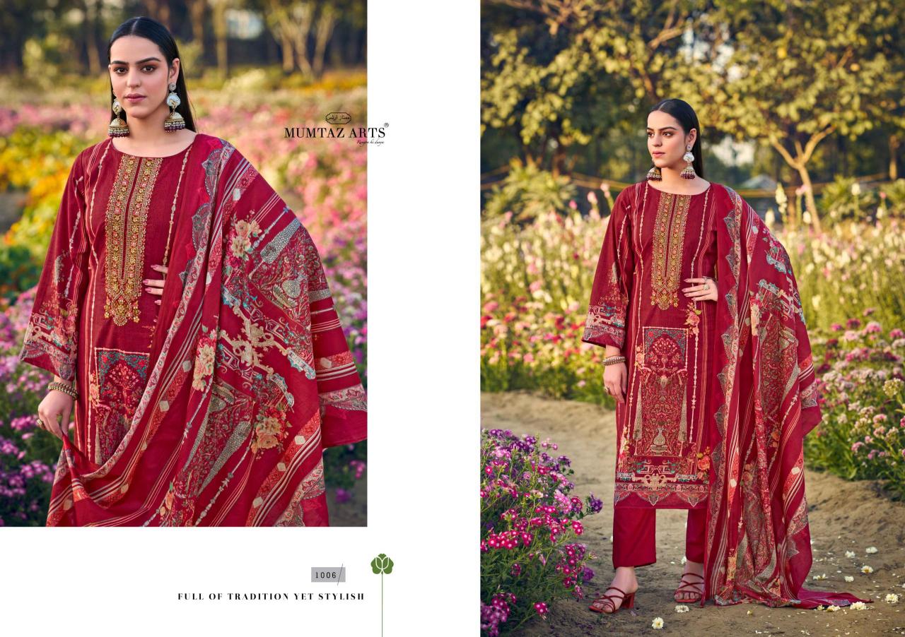 Mumtaz Arts Guldasta catalog wholesale dress material in nashik