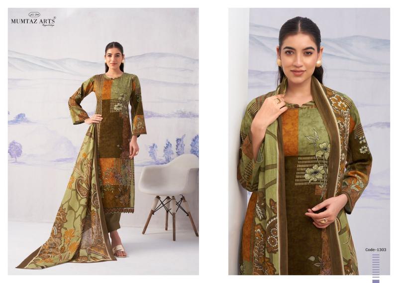 Mumtaz Arts Noor Cutwork catalog designer dress materials wholesale online 