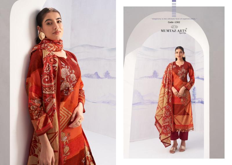 Mumtaz Arts Noor Cutwork catalog designer dress materials wholesale online 