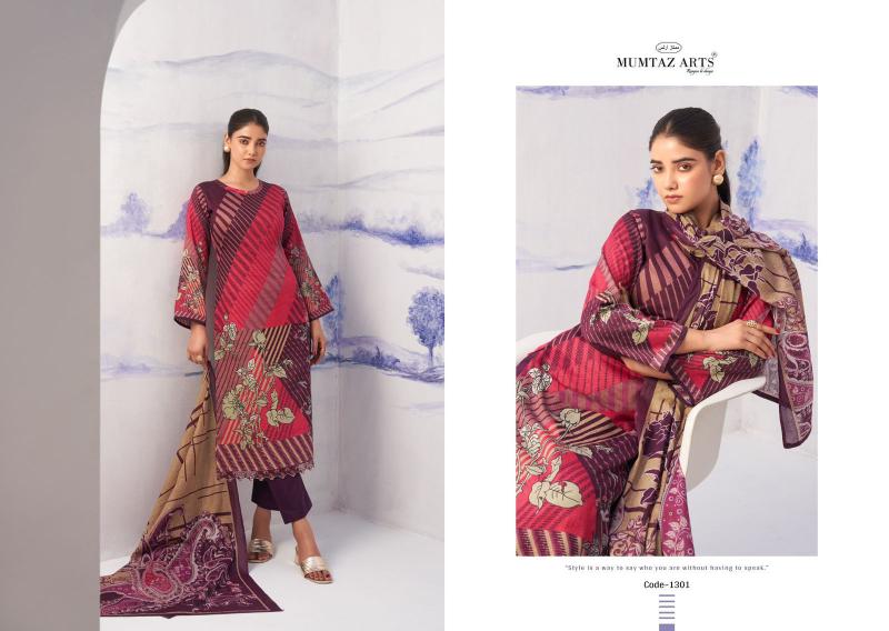 Mumtaz Arts Noor Cutwork catalog designer dress materials wholesale online 
