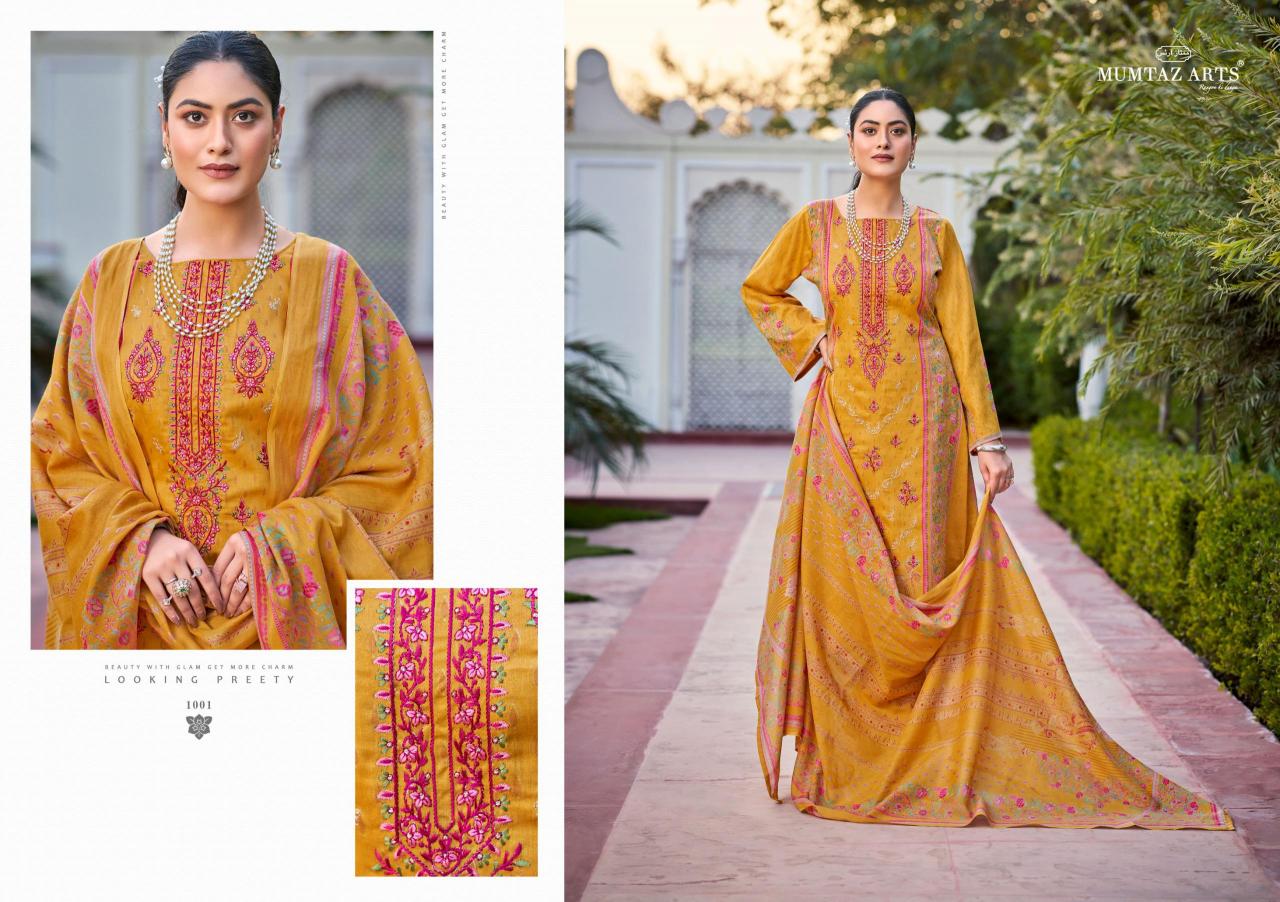 Mumtaz Arts Rose catalog new dress materials in surat wholessale