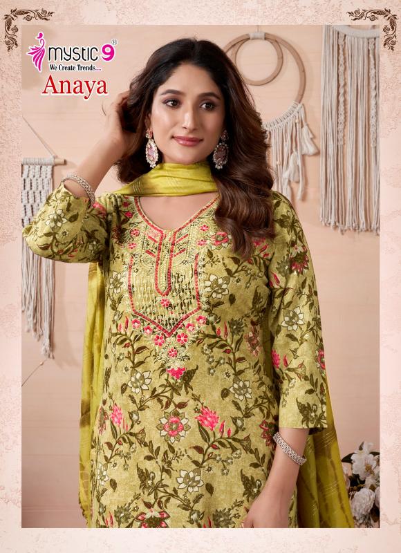 Mystic 9 Anaya Vol 3 Catalog rayon kurtis online india