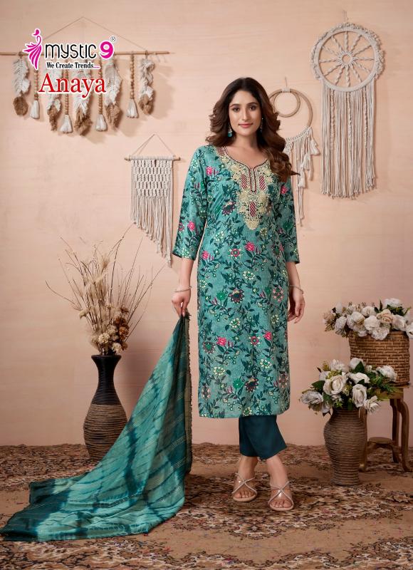 Mystic 9 Anaya Vol 3 Catalog rayon kurtis online india
