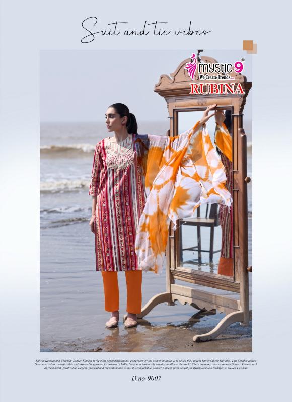 Mystic 9 Rubina Vol 9 Catalog women indian kurti