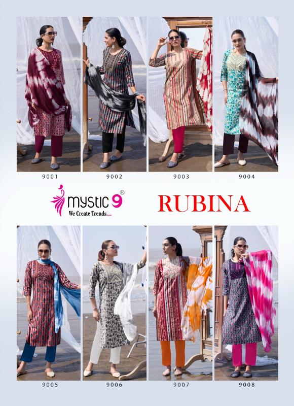 Mystic 9 Rubina Vol 9 Catalog women indian kurti