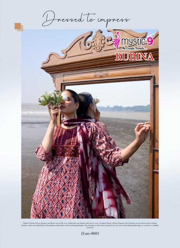 Mystic 9 Rubina Vol 9 Catalog women indian kurti
