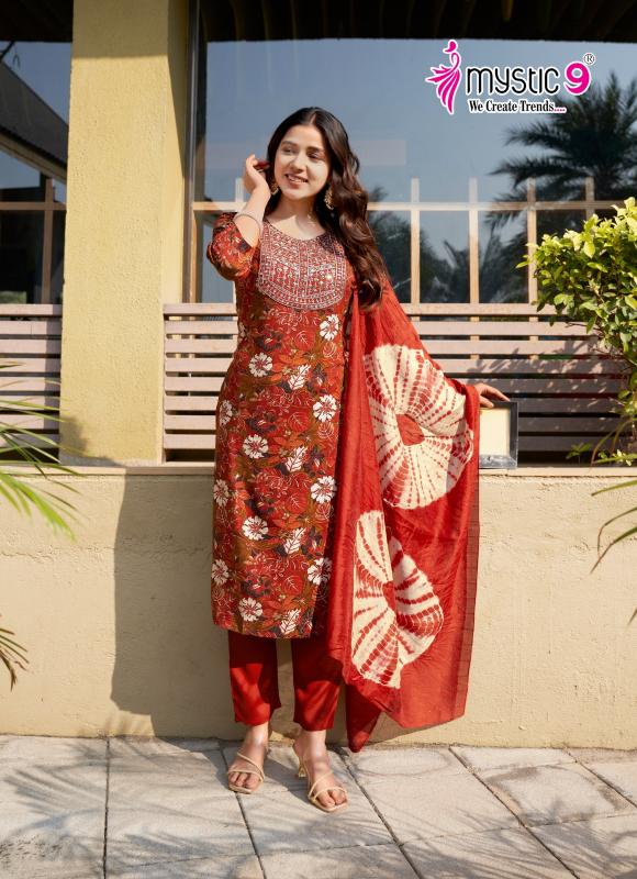 Mystic 9 Sabri Vol 6 Catalog indian kurtis online usa