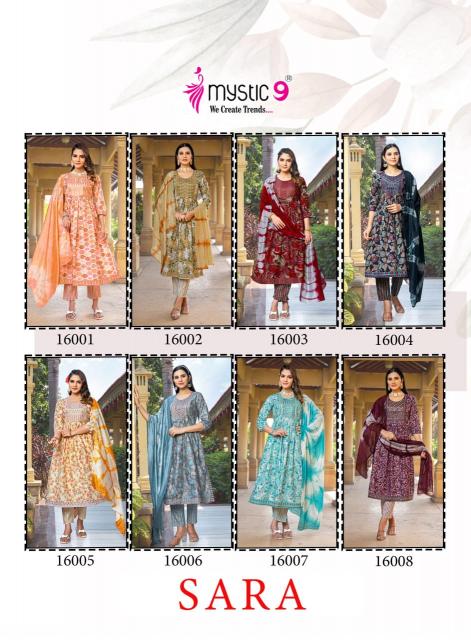 Mystic 9 Sara Vol 16 Catalog top kurti manufacturer in jaipur