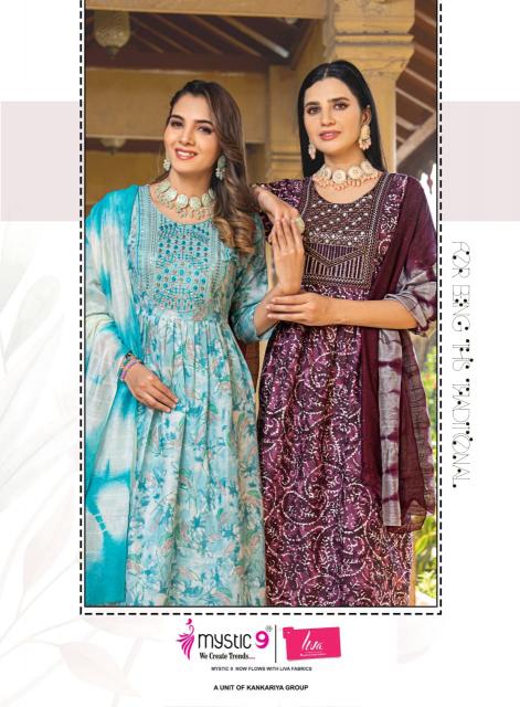 Mystic 9 Sara Vol 16 Catalog top kurti manufacturer in jaipur