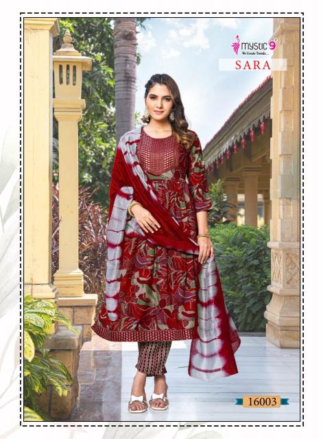 Mystic 9 Sara Vol 16 Catalog top kurti manufacturer in jaipur
